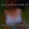 Aunties pussy